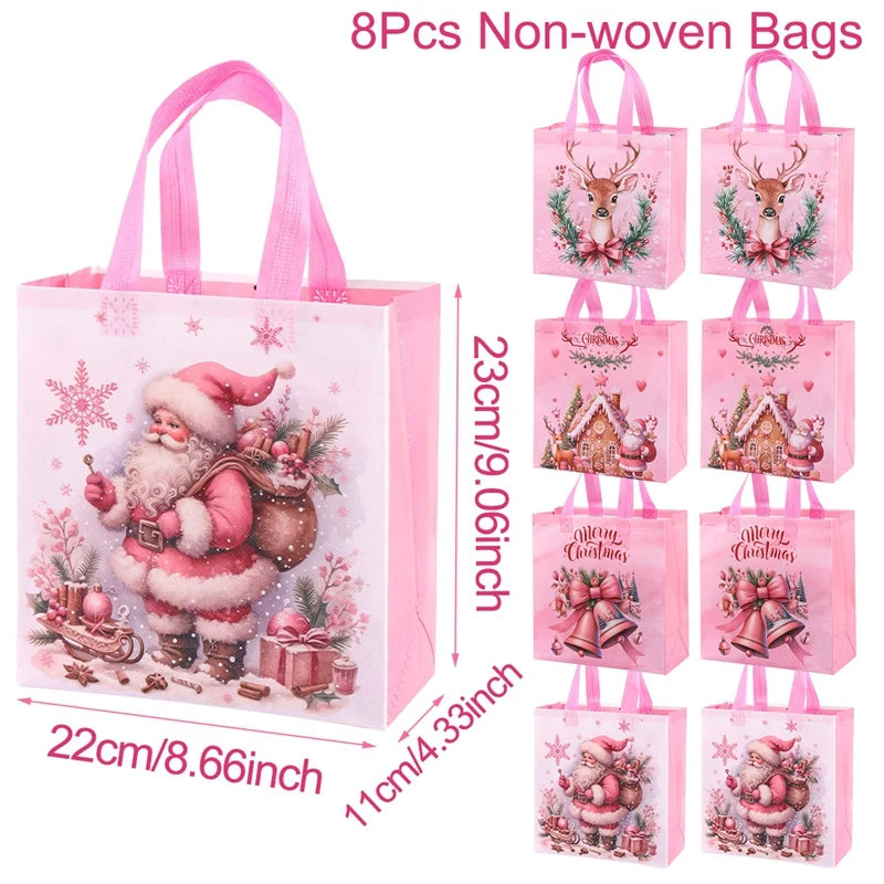 Christmas Gift Bags – Set of 8