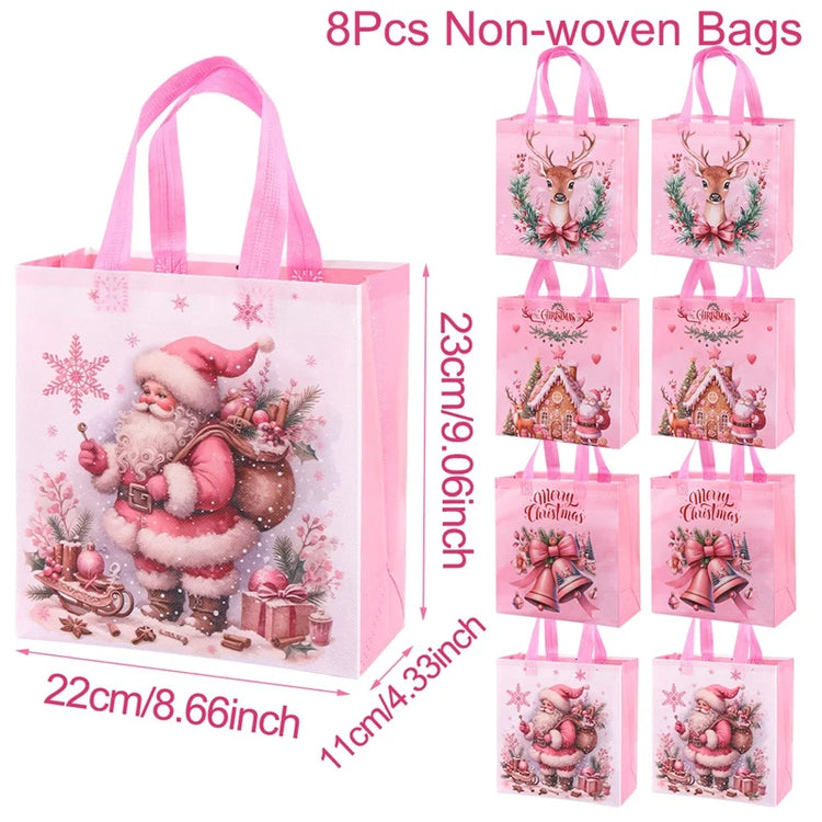Christmas Gift Bags – Set of 8