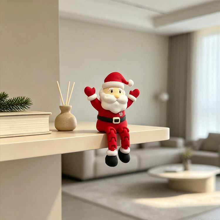 Sitting Santa Christmas Decoration