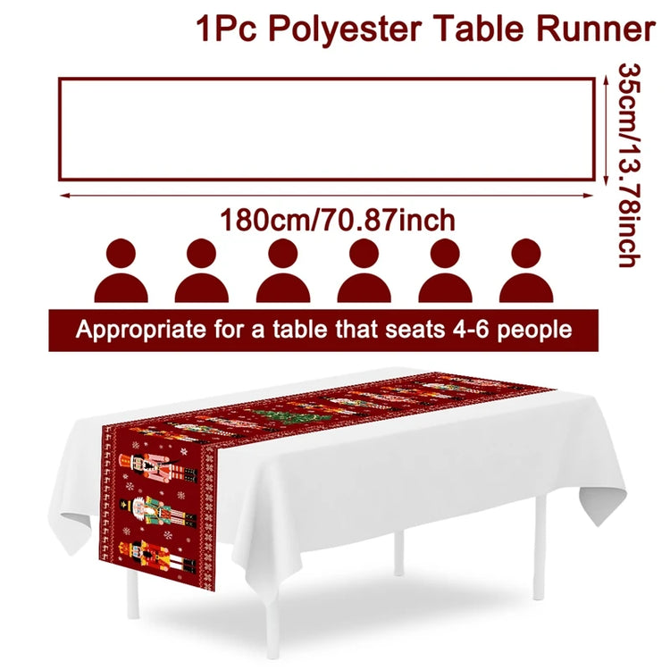 Christmas Nutcracker Table Runner