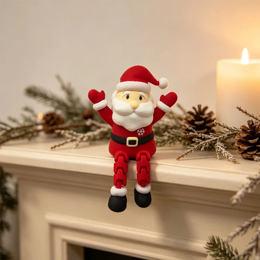 Sitting Santa Christmas Decoration