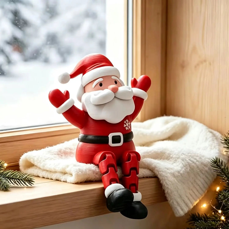 Sitting Santa Christmas Decoration