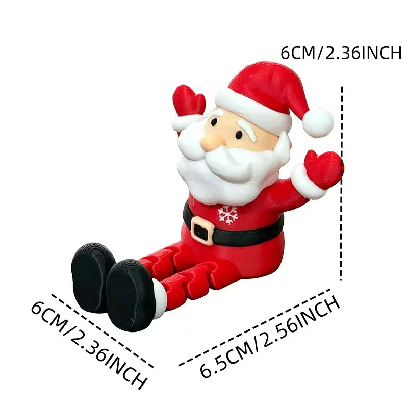 Sitting Santa Christmas Decoration